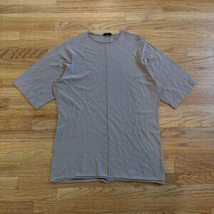 Devoa Roll Hem Kint T-Shirt Large